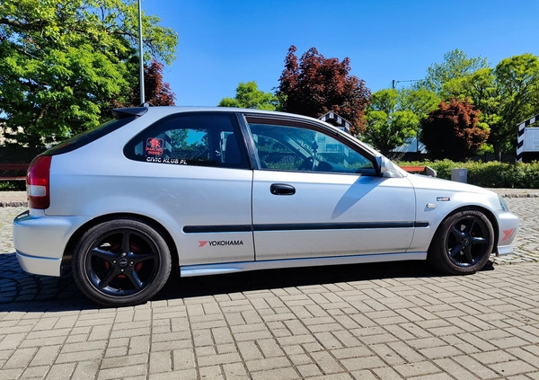 Honda Civic cena 11900 przebieg: 166000, rok produkcji 2000 z Racibórz małe 781